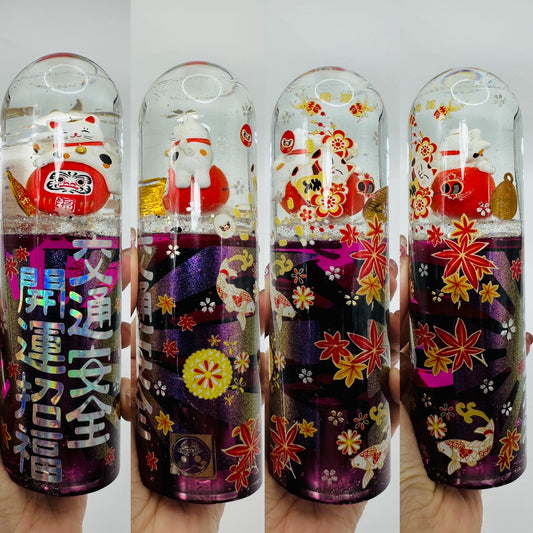 手工水中花波棍｜日式招財貓系列