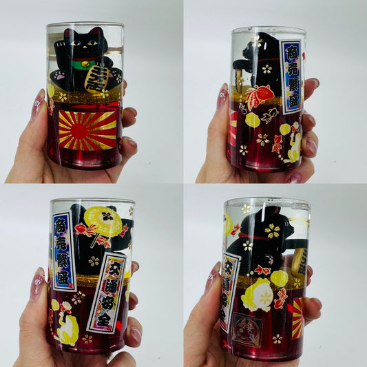 手工水中花波棍｜日式招財貓系列