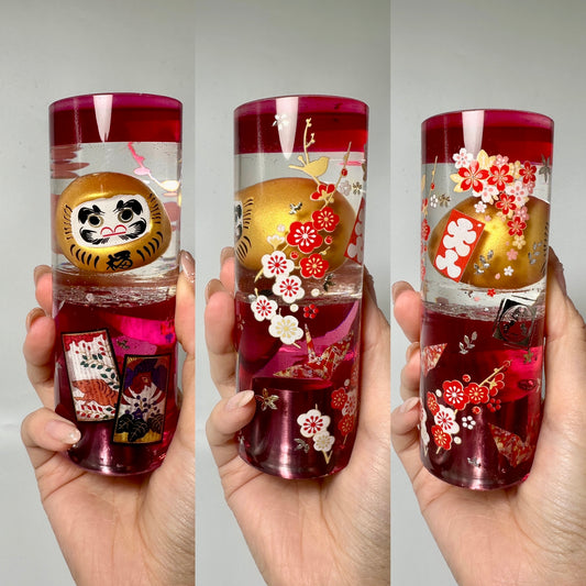手工水中花波棍｜日式達摩系列